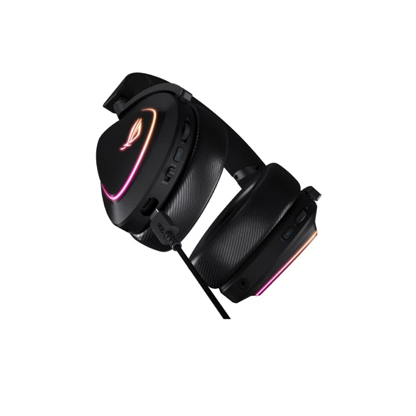 ASUS ROG DELTA II KABLOSUZ OYUN KULAKLIGI 50MM TITANYUM SÜRÜCÜLER ROG SPEEDNOVA 10MM SÜPER GENIS BANT MIKROFON 153-SAAT PIL ÖMRÜ DUALFLOW SES BT 2.4GHZ 3.5MM PC SWITCH PS4 PS5 XBOX