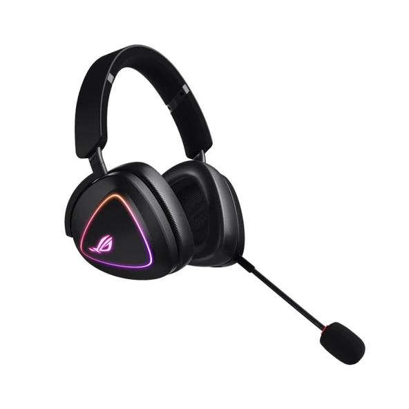 ASUS ROG DELTA II KABLOSUZ OYUN KULAKLIGI 50MM TITANYUM SÜRÜCÜLER ROG SPEEDNOVA 10MM SÜPER GENIS BANT MIKROFON 153-SAAT PIL ÖMRÜ DUALFLOW SES BT 2.4GHZ 3.5MM PC SWITCH PS4 PS5 XBOX - 2