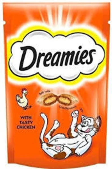 Whiskas Dreamies Tavuklu Kedi Ödül Maması 60 Gr