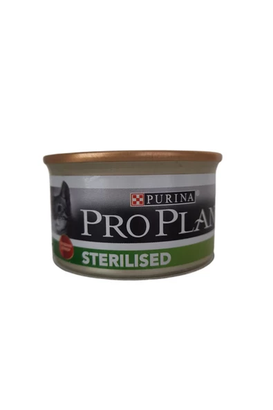 Purina Pro Plan Proplan Sterilised Ton Balıklı Ve Somonlu Kısırlaştırılmış Yetişkin Kedi Maması Konserve 85 Gr