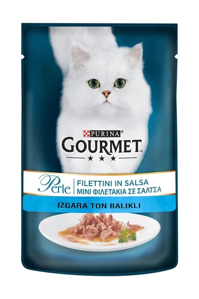 Gourmet Purina Gourmet Kedi Maması Perle Ton Balıklı Pouch 85 Gr