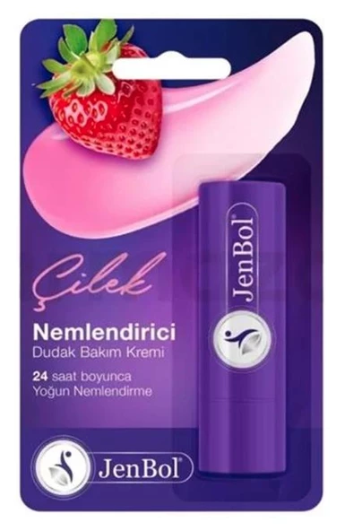 Jenbol Lip Balm Çilek 4,5 gr