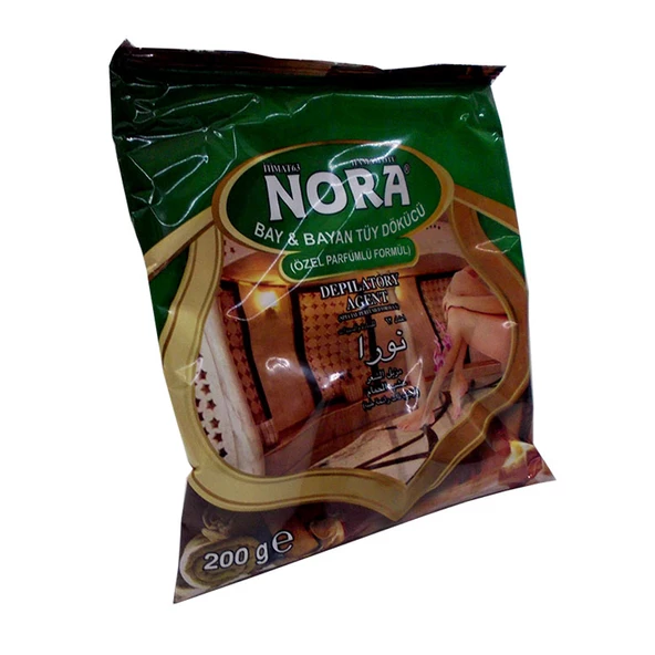 Nora Tüy Dökücü Toz Hamam Otu Bay Bayan Tkrb.170-200 Gr X 5 Paket - 5