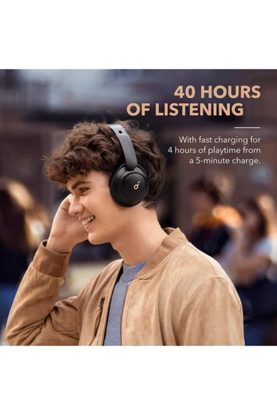 Anker Soundcore Life Q30 Anc Bluetooth Kulaklık Siyah - 7