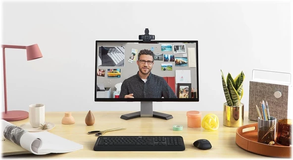 Logitech C920e 1080P Profesyonel Web Kamerası - 8