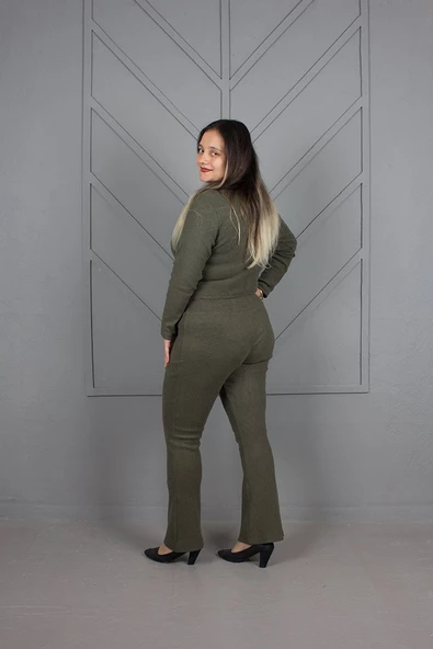 Büyük Beden Fitilli Takım - 9