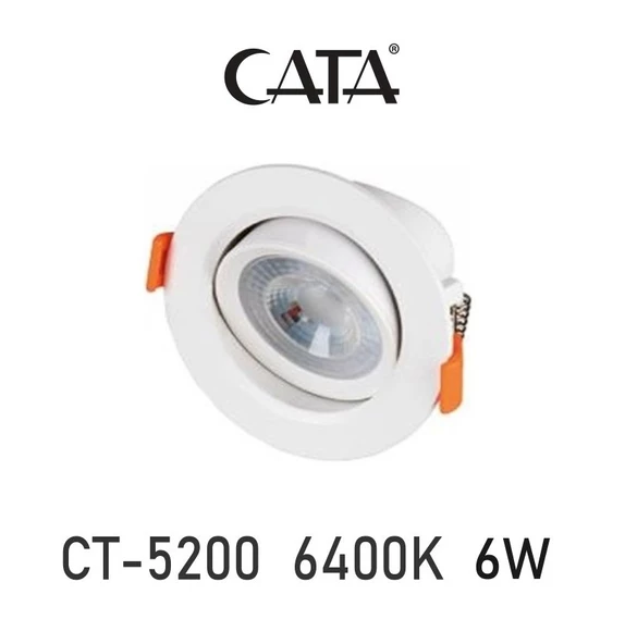 CATA 6W COBLED SPOT - CT 5200 6400K  BEYAZ IŞIK