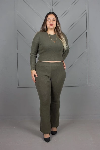 Büyük Beden Fitilli Takım - 6