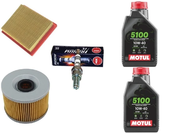 Cf Moto 250 Sr ,Nk 250 ,Clx 250 Bakım Seti Motul 5100 Yağ ,İridyum Bujili _Arasmoto ürün görseli 1
