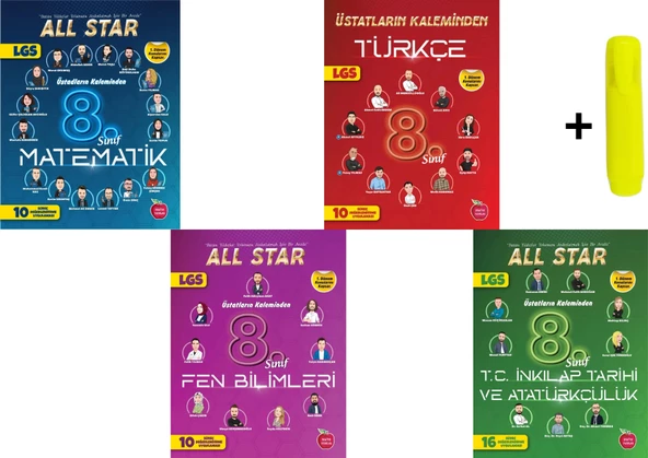 Newton Yayınları 8.Sınıf Matematik Fen Türkçe İnkılap 1.Dönem Süreç Değerlendirme Denemesi Yeni