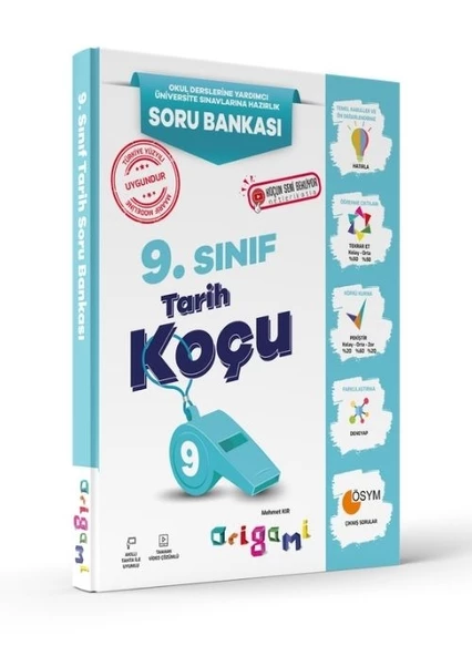 Tammat Yayıncılık 9. Sınıf Origami Tarih Soru Bankası - 1