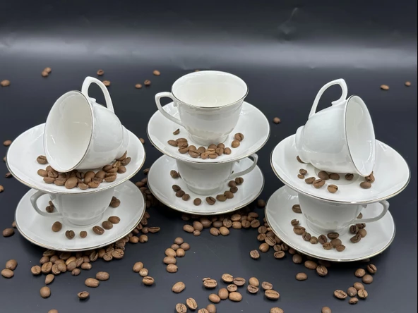 Mandarin Altılı Kahve Fincan Takımı - 2