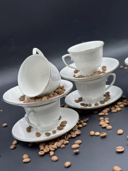 Mandarin Altılı Kahve Fincan Takımı - 3