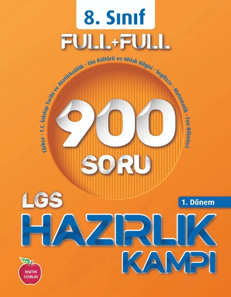 Newton 8.SINIF LGS Hazırlık Kampı 1.Dönem 900 Soru Tüm Dersler Yeni