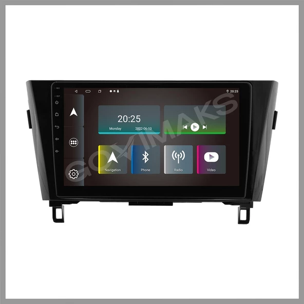 NISSAN QASHQAİ 2014-2021 UYUMLU 6 GB RAM 128 GB HAFIZA ANDROID MULTIMEDIA TEYP - Resim 7