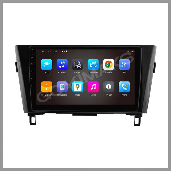 NISSAN QASHQAİ 2014-2021 UYUMLU 6 GB RAM 128 GB HAFIZA ANDROID MULTIMEDIA TEYP - Resim 9