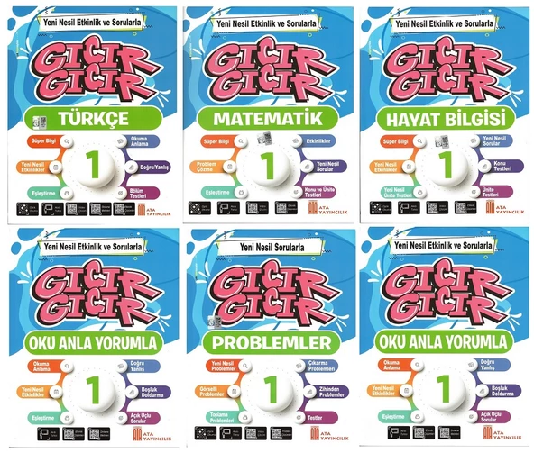 1.Sınıf Gıcır Gıcır Set+Yarıyıl Tatilinde - Resim 3