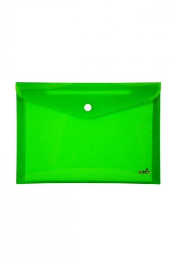 Umix Çıtçıtlı Zarf Dosya A5 Neon Yeşil U1123N-YE