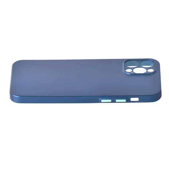 iPhone 12 Pro Kılıf Slims Mat ve Ultra İnce Kılıf - Resim 8