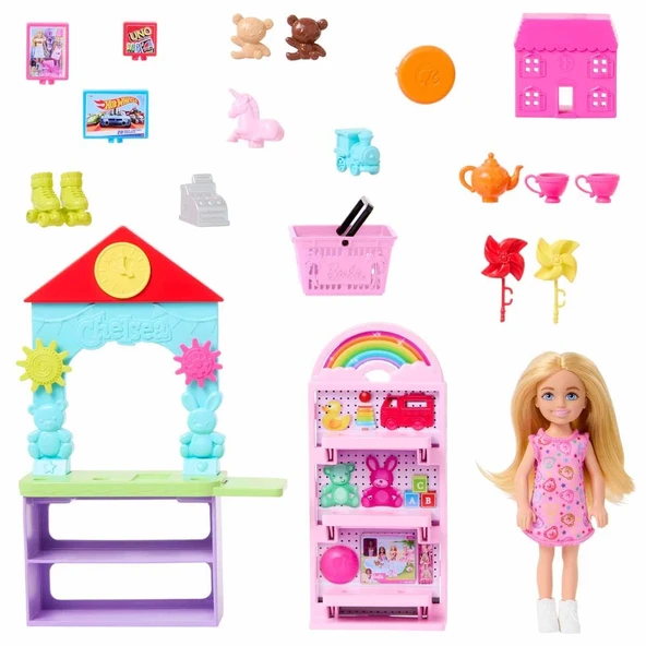 Barbie Chelsea Oyuncak Dükkanı Oyun Seti HNY59 - 4