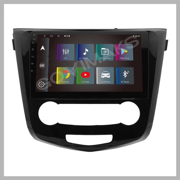 GOVİMAKS NISSAN QASHQAİ MANUEL 2014-2021 6 GB RAM 128 GB HAFIZA ANDROID MULTIMEDIA TEYP - 8