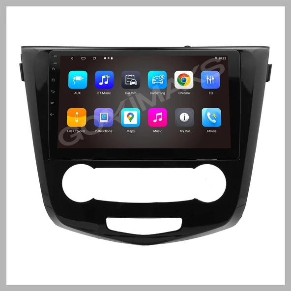 NISSAN QASHQAİ MANUEL 2014-2021 UYUMLU 8 GB RAM 128 GB HAFIZA ANDROID MULTIMEDIA TEYP - Resim 9