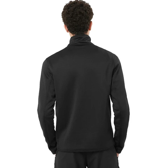 Salomon LC2329100-LC2300800 Sntial Midfleece Fz Jacket Erkek Polar Fermuarlı Sweatshirt - Resim 9