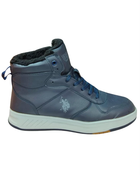 U.s. Polo Assn. Ansaldi 2Pr Krk Erkek Lacivert (40-45) High Sneaker Ayakkabı - 2