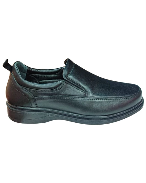 Be Fast One 9021 Erkek Siyah (40-44) Deri Comfort Ayakkabı