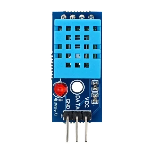DHT11 Nem Ve Sıcaklık Sensör Modülü - Led'li - Resim 3