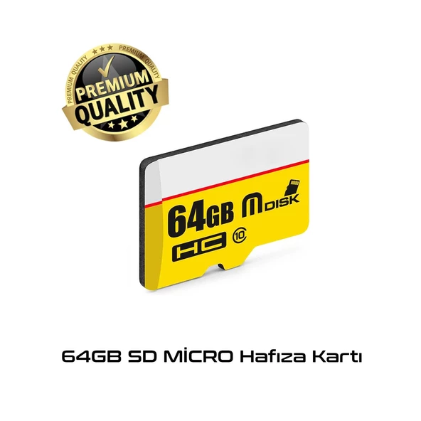 64GB MICRO SD HAFIZA KARTI Micro SD Hafıza Kartı Memory Card/64GB