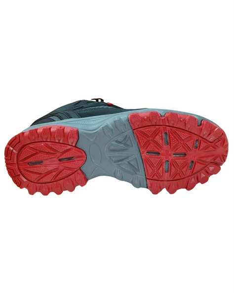 M.P. 232-1303 ZN (36-40) Gri-Kırmızı Bot - 3