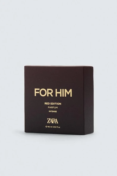 ZARA FOR HIM RED EDITION EAU DE TOILETTE 100 ML (3,38 FL. OZ). ERKEK PARFÜM (İNDİRİM ŞEHRİ) - Resim 2