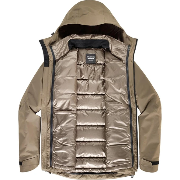 Salomon LC2353100 Patroller 3ın1 Down 600 Dolum Kaz Tüyü Erkek Mont - 6