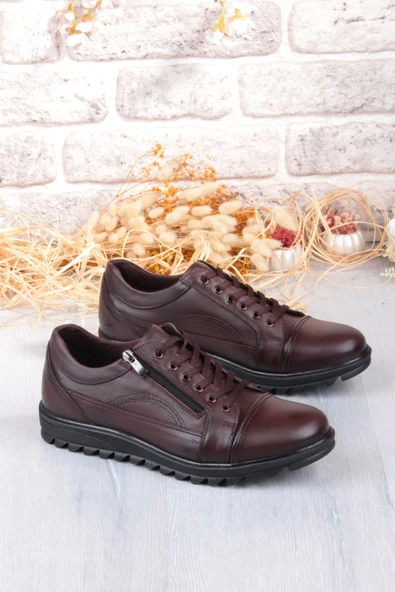 Mehmet Mete 5177 Rahat Kauçuk Taban Orijinal Hakiki Deri Erkek Ayakkabı - Resim 8