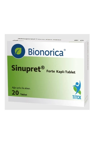 BIONORICA SINUPRET 20 FORTE KAPLI TABLET