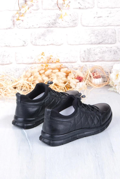 Mehmet Mete 8296 Rahat Kauçuk Taban Orijinal Hakiki Deri Erkek Ayakkabı - Resim 5