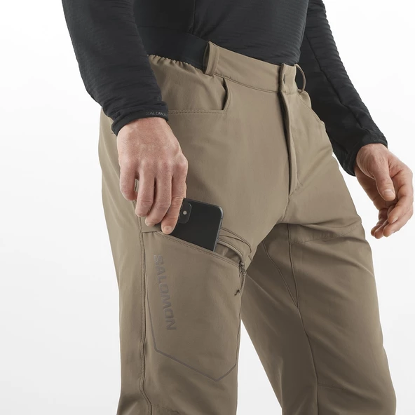 Salomon LC2321000-LC2103000 Wayfarer Warm Pants Outdoor Kamp Erkek Pantolonu - 8
