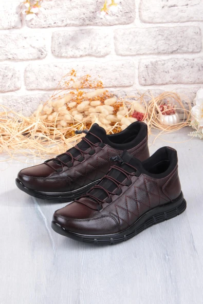 Mehmet Mete 8296 Rahat Kauçuk Taban Orijinal Hakiki Deri Erkek Ayakkabı - Resim 11