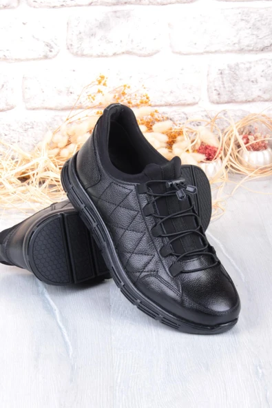 Mehmet Mete 8296 Rahat Kauçuk Taban Orijinal Hakiki Deri Erkek Ayakkabı - Resim 6