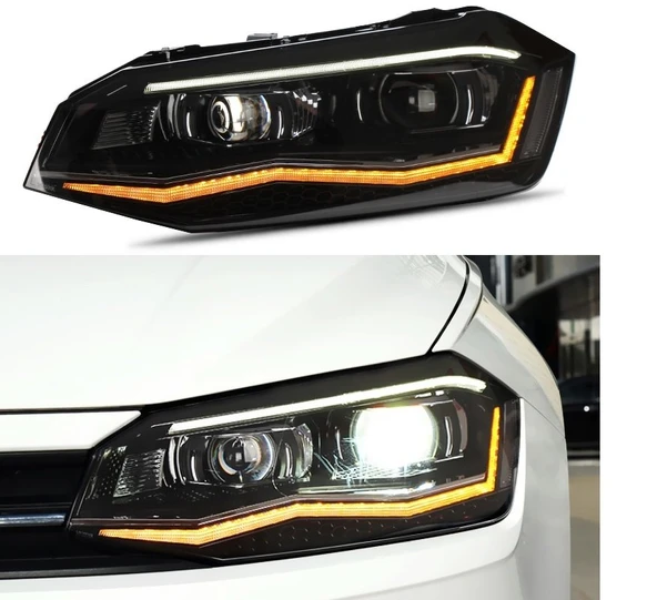 AUTOGP Vw polo aw1 r ön far lambası ledli 2017 / 2021
