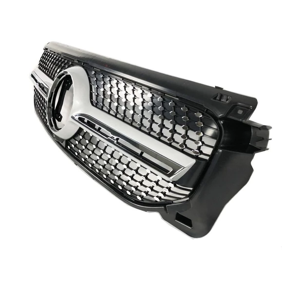 AUTOGP Mercedes glb x247 diamond ön panjur ızgara krom 2019+ - 2