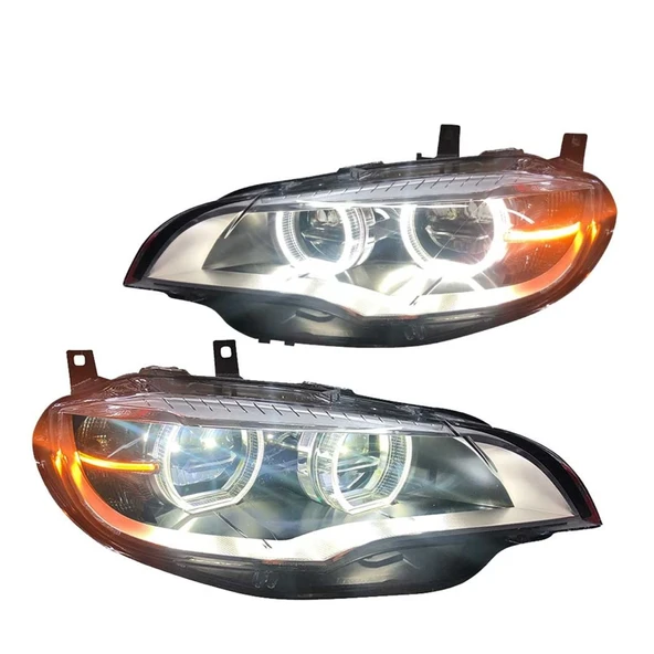 Autogp Bmw x6 e71 ön far lambası ledli adaptive görünüm 2008 / 2014 - 2