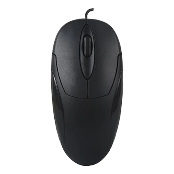 EVEREST SM-216 USB 1200 DPI SİYAH KABLOLU OPTİK MOUSE (4593)