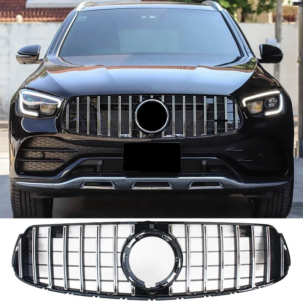 AUTOGP Mercedes glc x253 gtr ön panjur ızgara seti amg 2020+