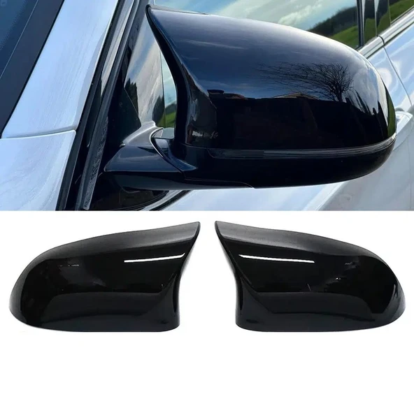 AUTOGP Bmw x5 f15 ayna kapağı piano black mx5 model iç dış 2012 / 2017 ürün görseli 1