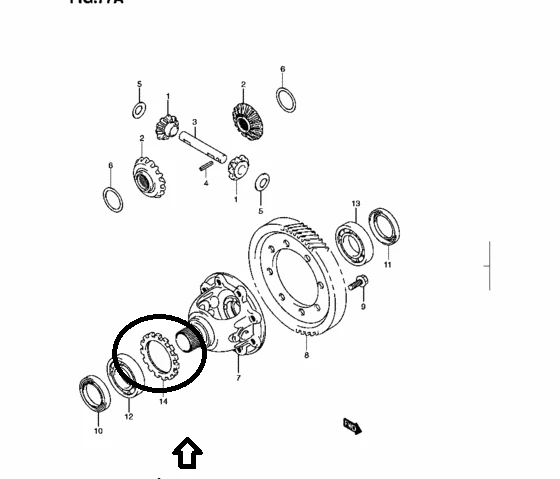 KİLOMETRE DİŞLİSİ SUZUKİ SWİFT 05-11 4X4 4X2