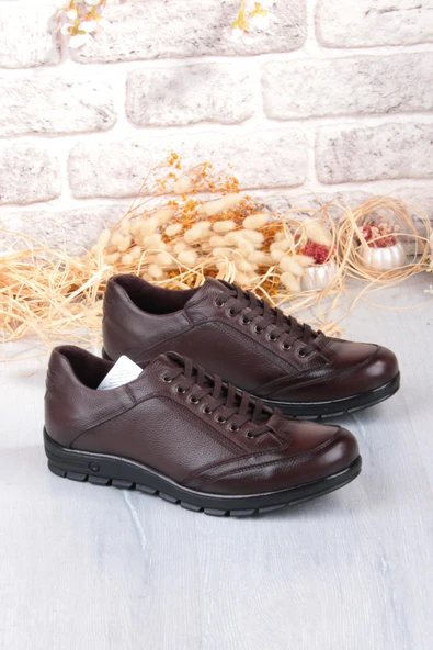 Mehmet Mete 2038 Milano Rahat Kauçuk Taban Orijinal Hakiki Deri Erkek Ayakkabı - Resim 8