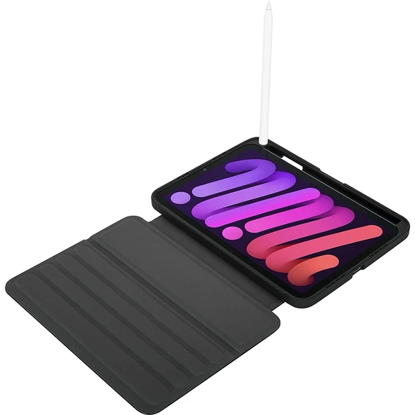 Targus THZ912GL Click-In iPad Mini 6. ve 7. Nesil Uyumlu Kılıf - Siyah - 4