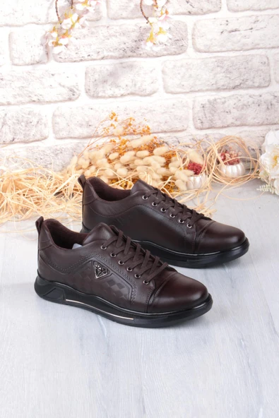 Mehmet Mete 9022 Napa Rahat Kauçuk Taban Orijinal Hakiki Deri Erkek Ayakkabı - Resim 8